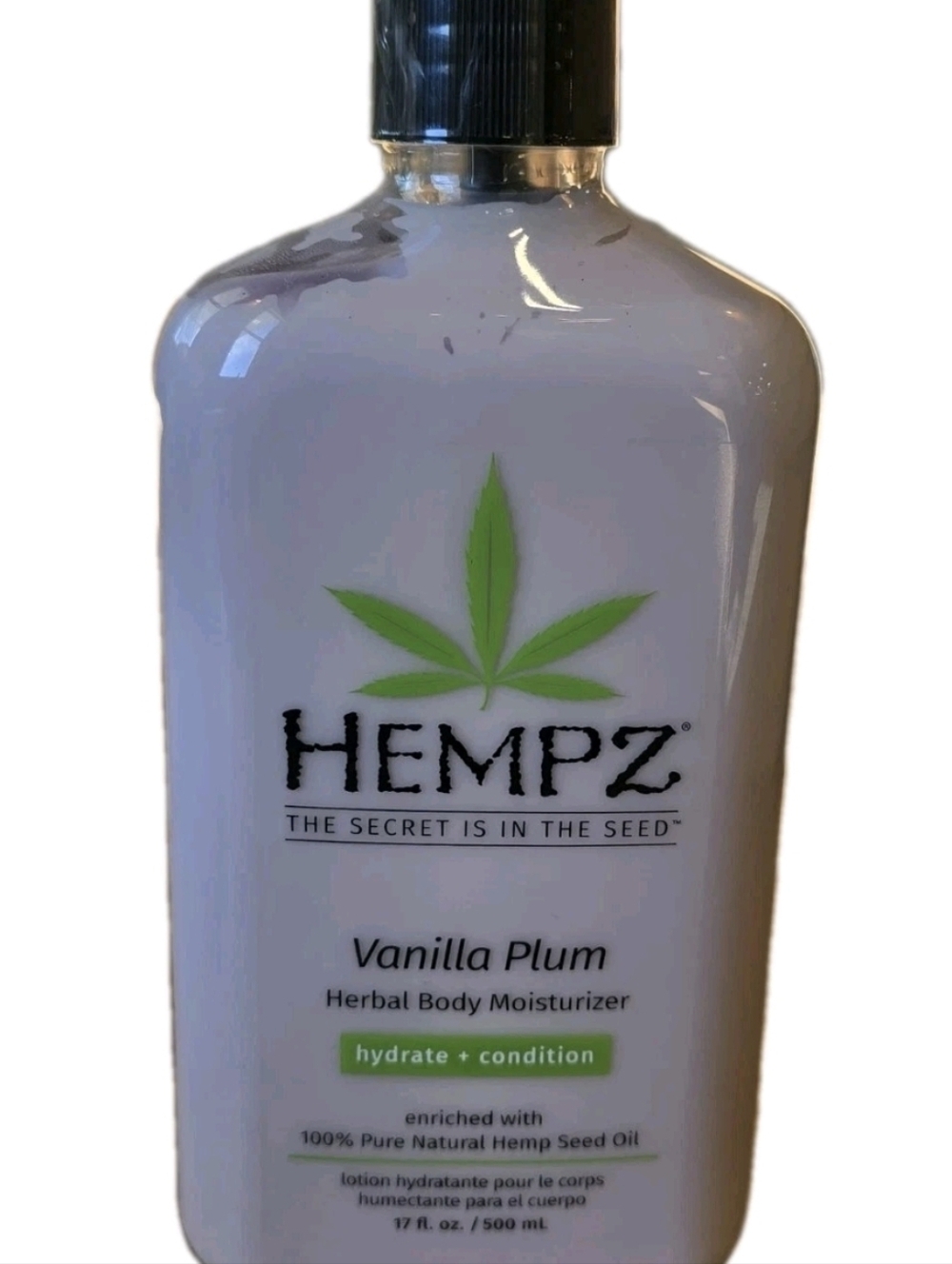 Hempz Lotion Bundle Vanilla Plum & Rosemary Mint 17oz Moisturizer Set - Picture 6 of 9